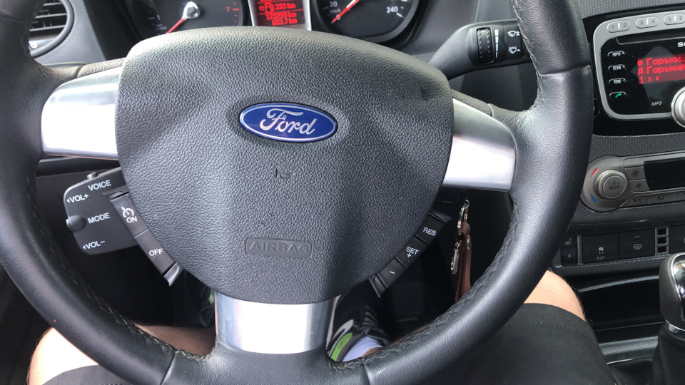 Круиз-контроль. — Ford Focus Wagon II, 1,8 л, 2010 года | аксессуары ...