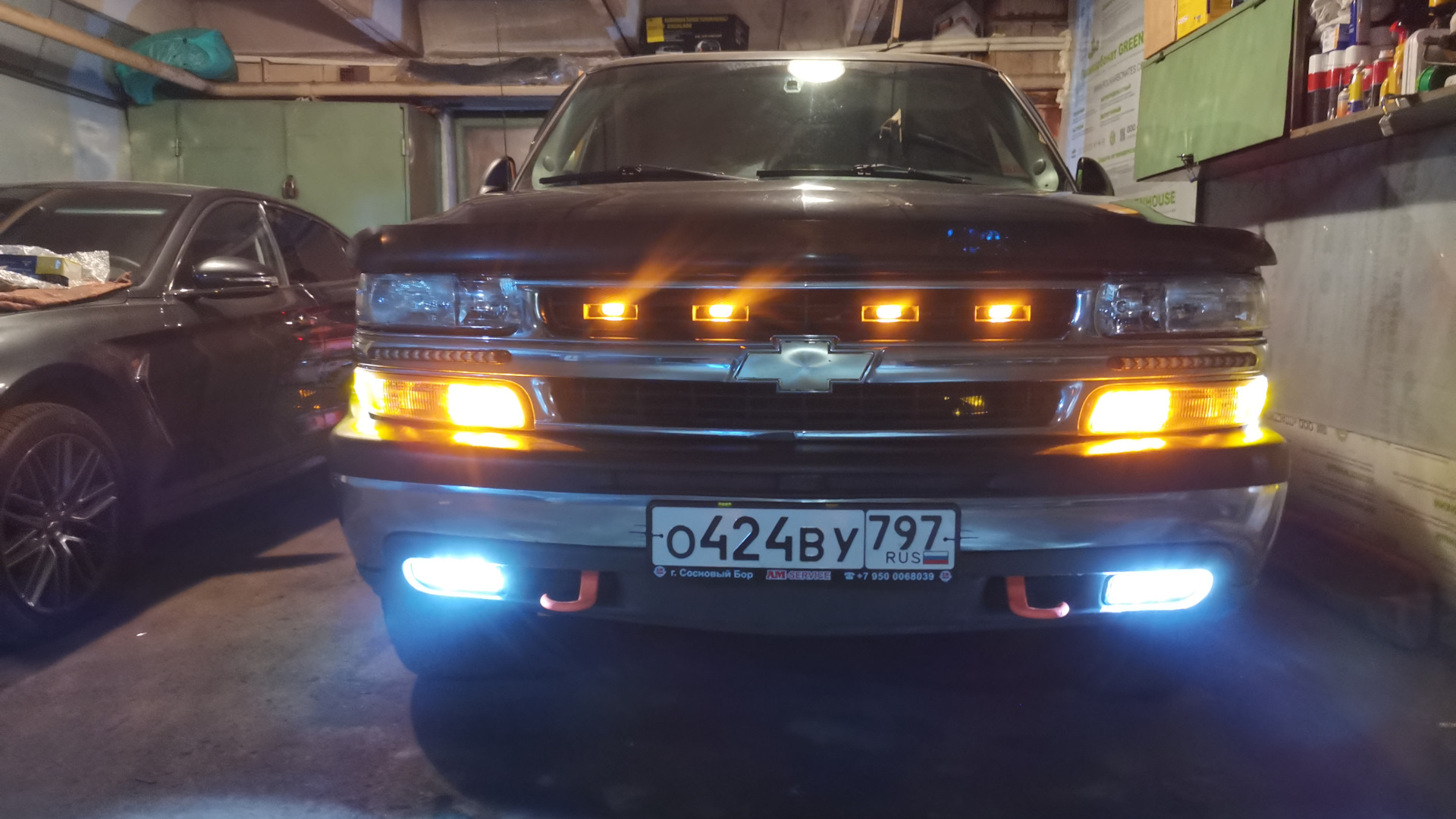 Chevrolet Tahoe (GMT800) 5.3 бензиновый 2005 | Бегемотик на DRIVE2