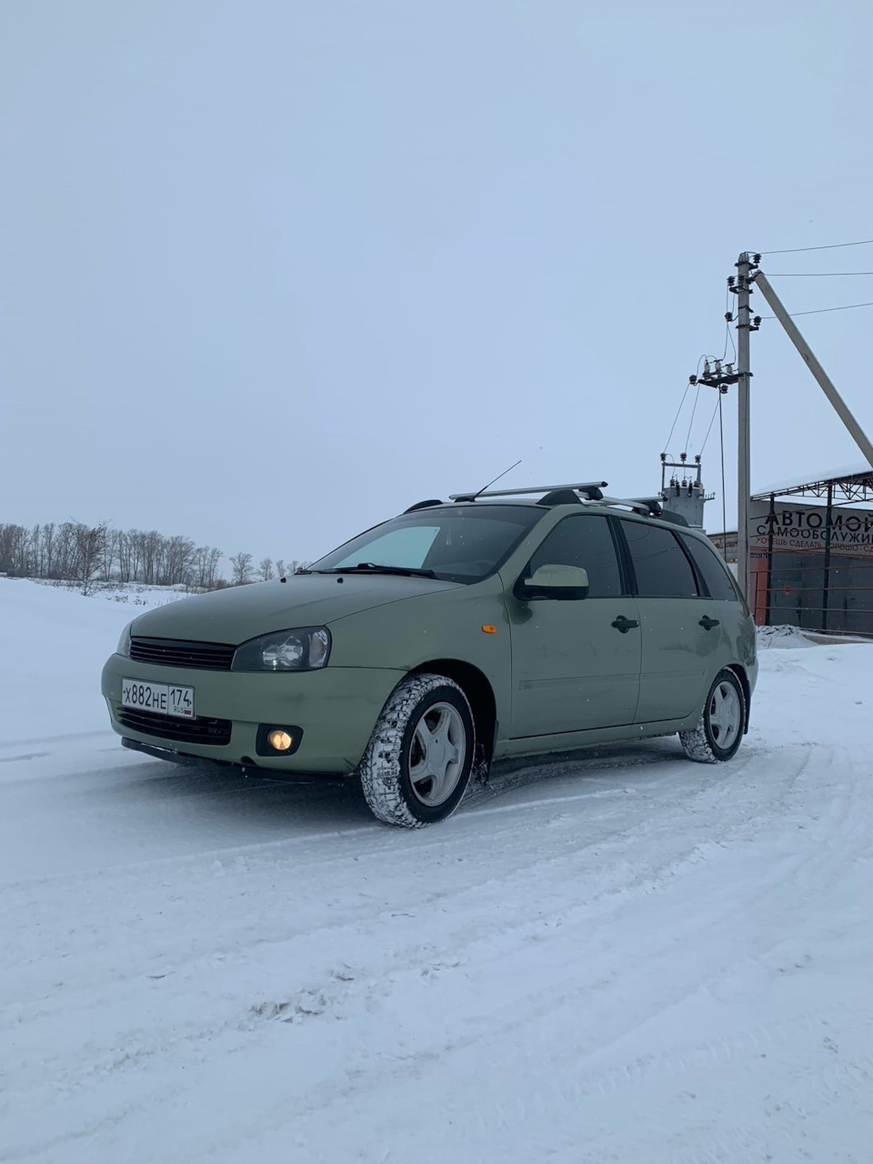 Тhe first entry. С чего то надо начинать — Lada Калина универсал, 1,6 л,  2011 года | фотография | DRIVE2