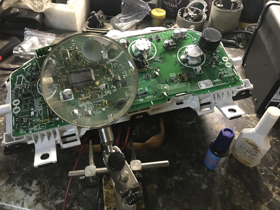 Пропайка приборной панели, очередная — Land Rover Range Rover Sport (1G ...