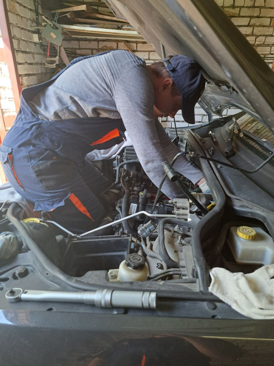 Замена маслоохладителя(теплообменник) на алюминиевый — Jeep Grand ...