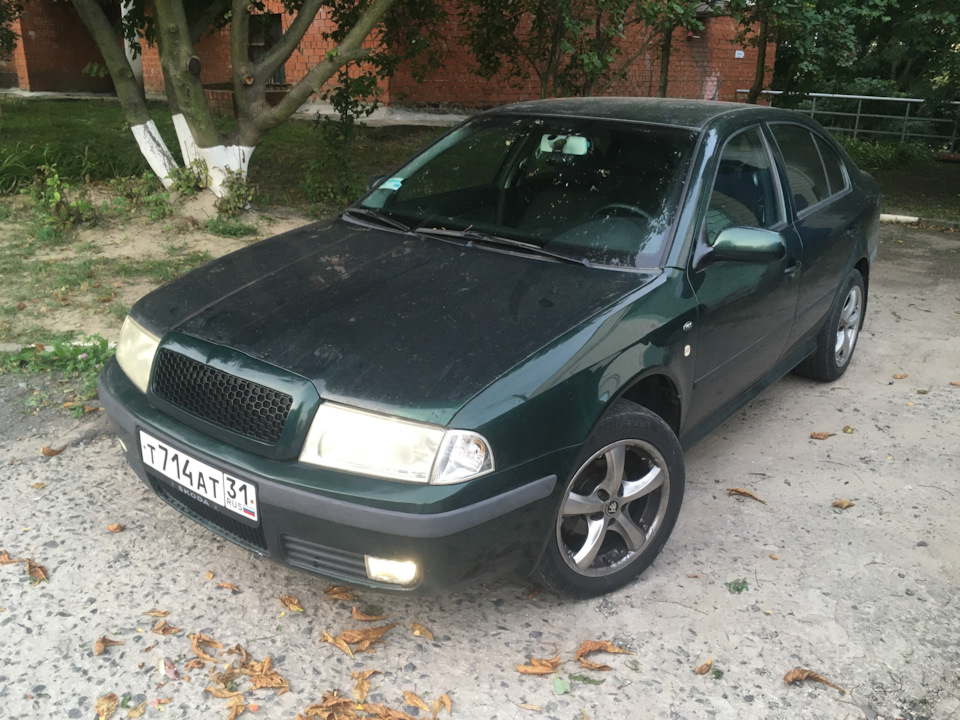 Решетка капота — Skoda Octavia Mk1, 1,6 л, 2004 года | своими руками ...
