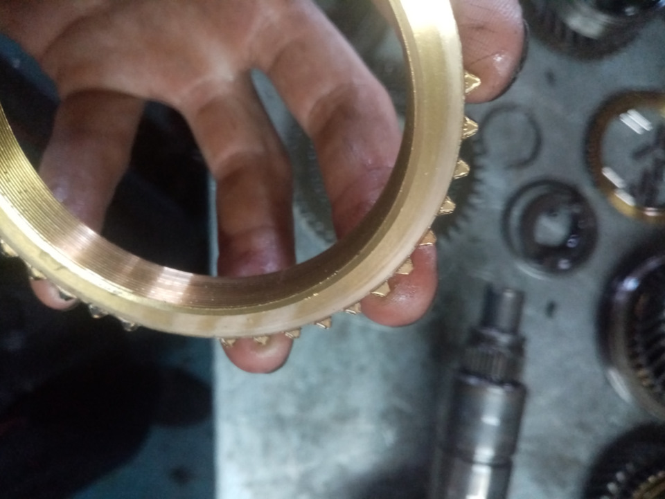 Синхронизатор тоже уже уставший — ГАЗ 3110