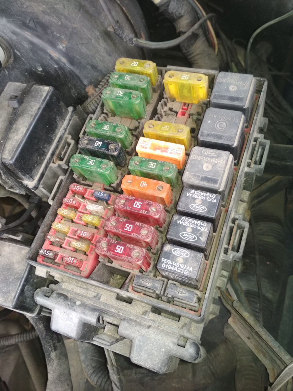 Предохранители форд ф макс Про предохранители - Ford F-Series (10G), 5,4 л, 2000 года своими руками DRIVE2