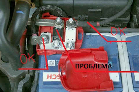 Греется плюсовой провод бензонасоса