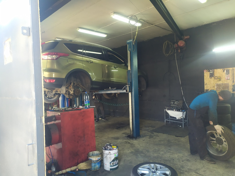 Переобулся на лето — Ford Kuga (2G), 2 л, 2013 года | шины | DRIVE2