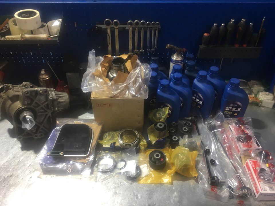 Киа Соренто 2 ремонт полного привода, замена раздатки и муфты ...