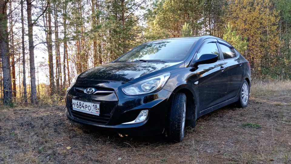 Hyundai Solaris (1G) 1.4 бензиновый 2012 | Солярка 1.4 на DRIVE2