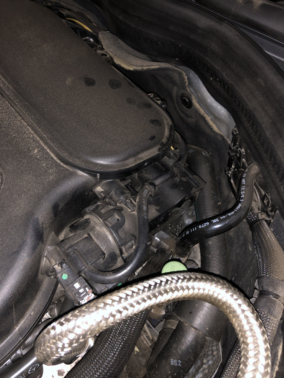 Непонятный писк под капотом w212 — Mercedes-Benz E-class (W212), 3,5 л ...