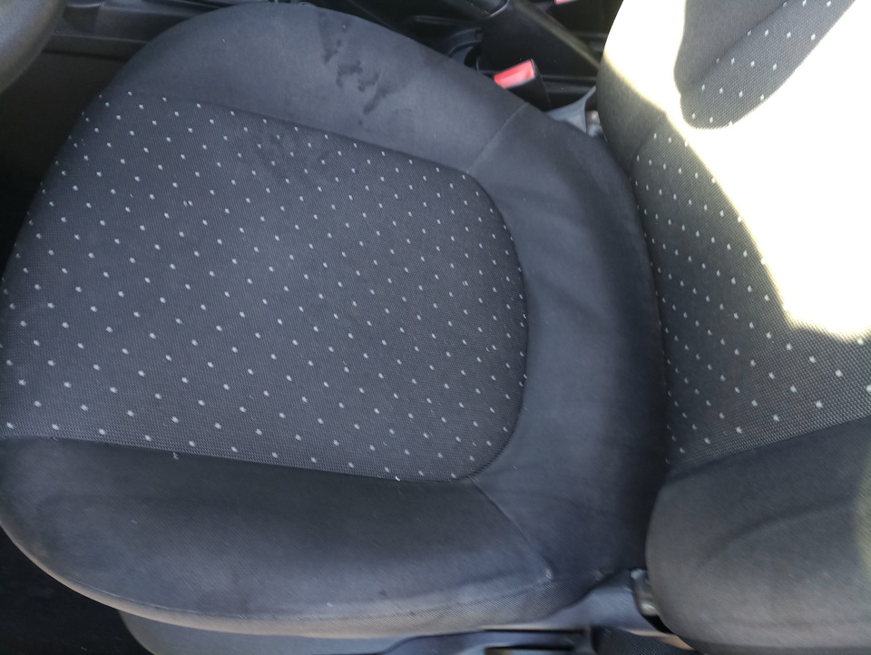 дешевая химчистка или трата денег и сил😂 — FIAT Grande Punto, 1,4 л ...