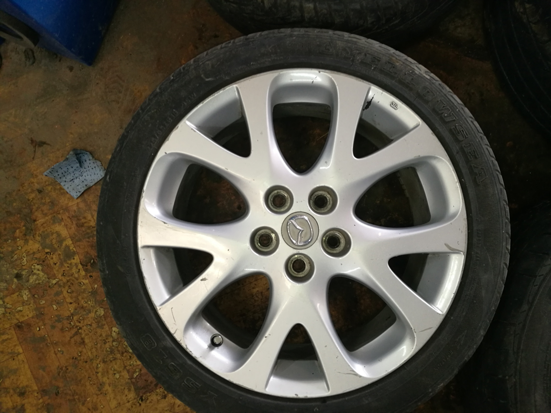 Выбор, 18-е или 17-е колеса на мазду 3 — Mazda 3 (1G) BK, 2 л, 2008 ...