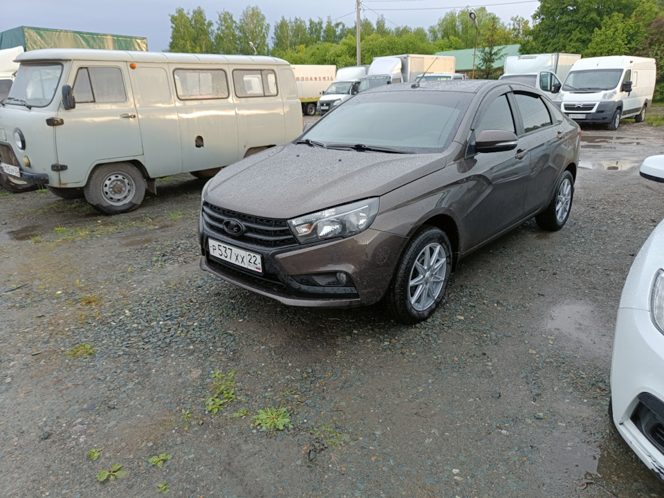 Новые диски iFree Хит 6xR16 4x100 ET45 — Lada Vesta (1G), 1,8 л, 2018 ...