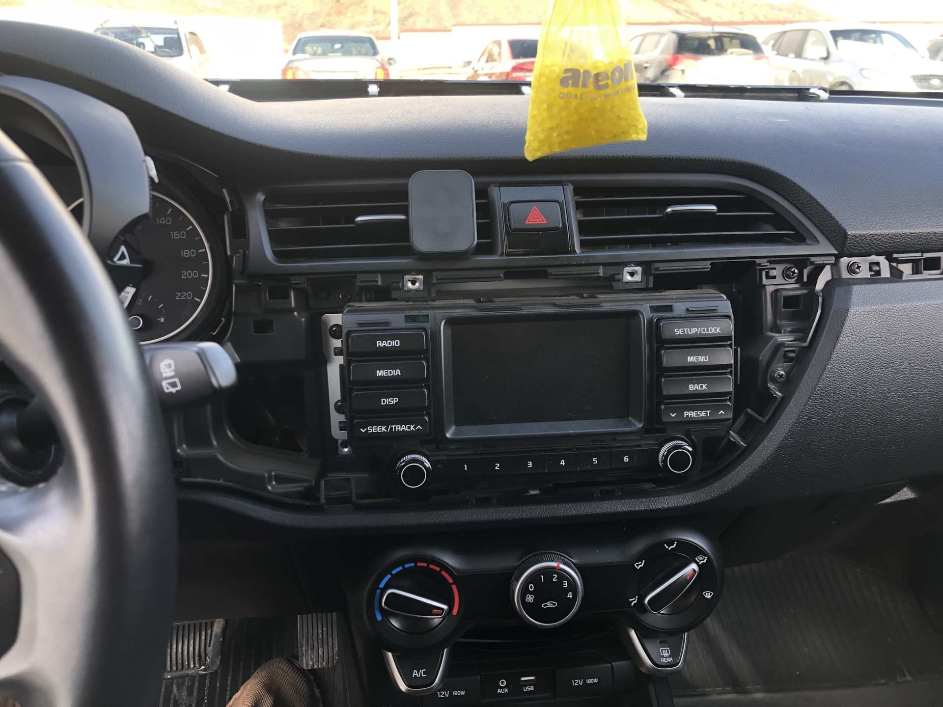 Установка андроид магнитолы — KIA Rio X-Line, 1,6 л, 2019 года ...
