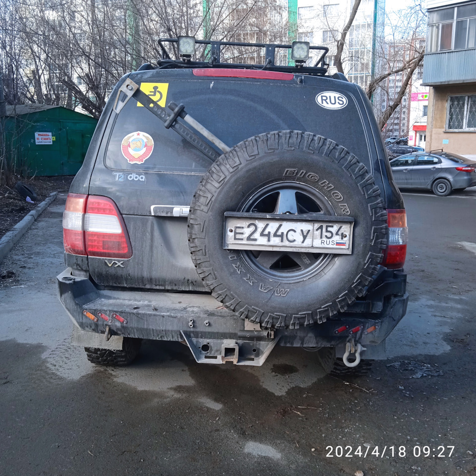 Улучшайзинг для себя, хай-джек переехал . — Toyota Land Cruiser 100, 4,2 л,  2007 года | своими руками | DRIVE2