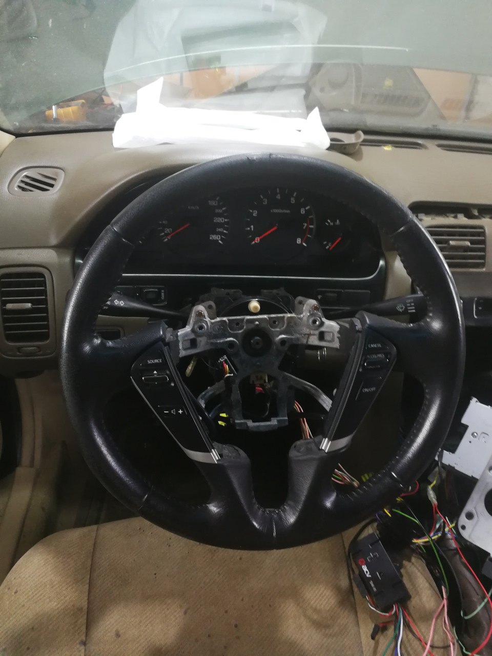 Установка мультируля Ниссан Теана j32 — Nissan Maxima IV (A32), 3,5 л ...