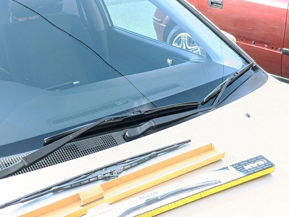 NWB Aero Rain Wiper — Mitsubishi Cedia, 1,8 л, 2001 года | расходники ...