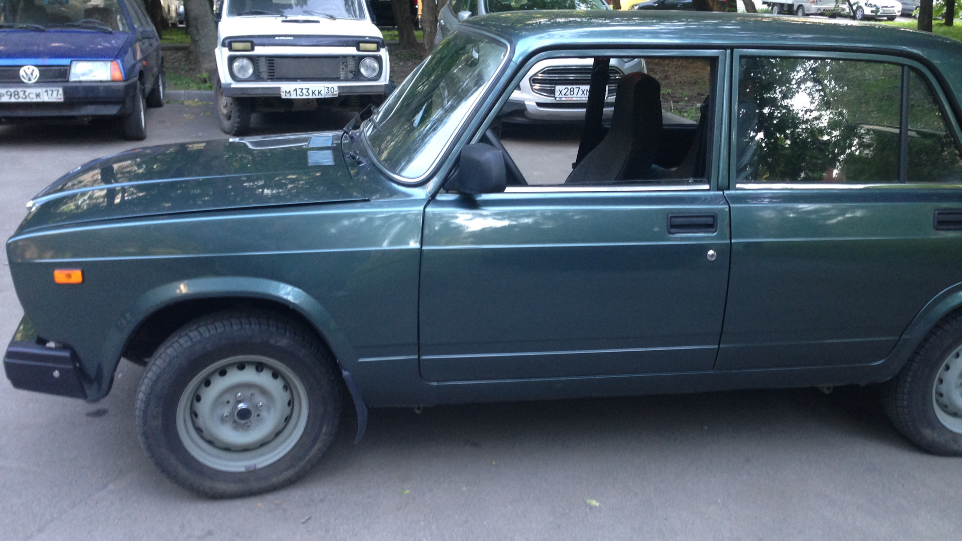 Lada 210740 1.6 бензиновый 2010 | Серо-синий-зелёный цвет на DRIVE2