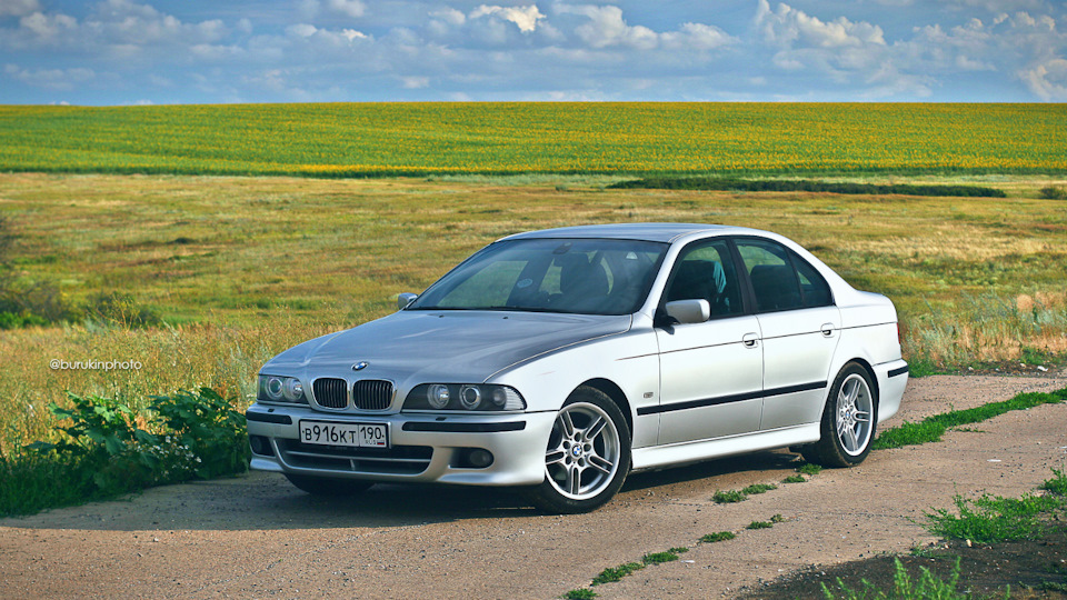 Фотокарточки BMW E39 M-tech2 с российских просторов - BMW 5 series, 2.5 л.,...
