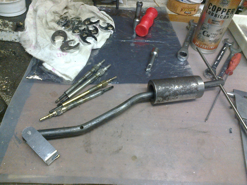 Зима близко ! Меняем свечи накала — Opel Astra G, 1,7 л, 2000 года ...