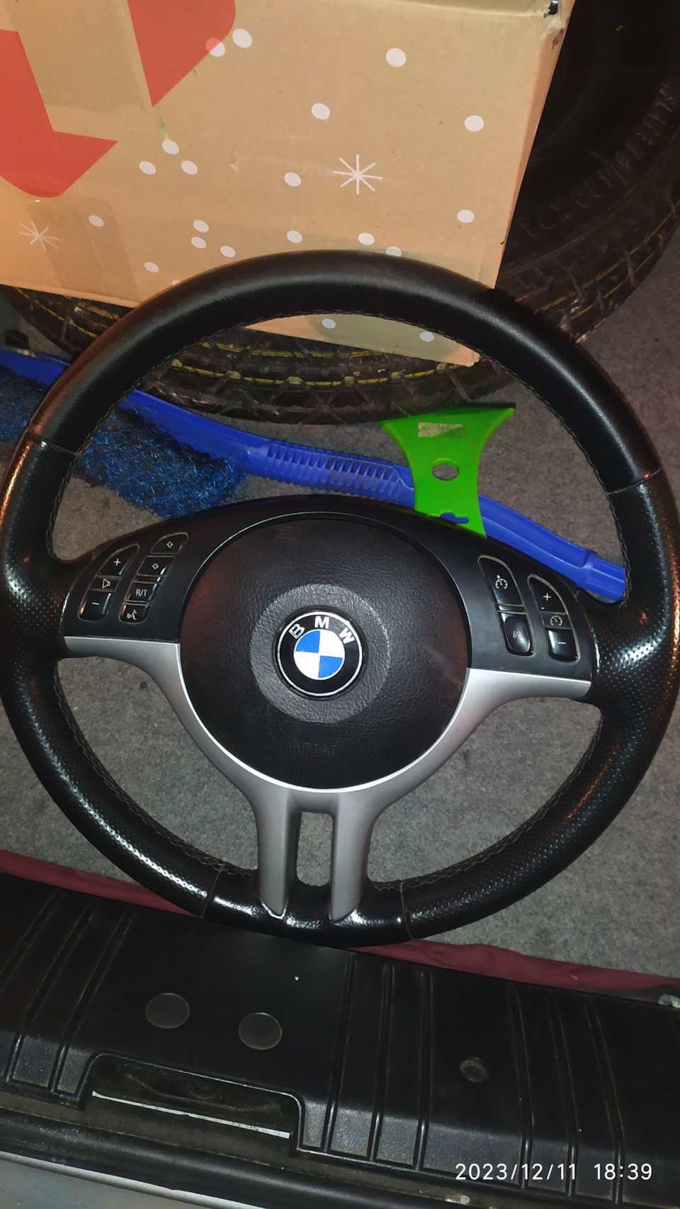 Спорт руль — BMW 3 series (E46), 1,9 л, 2000 года | стайлинг | DRIVE2
