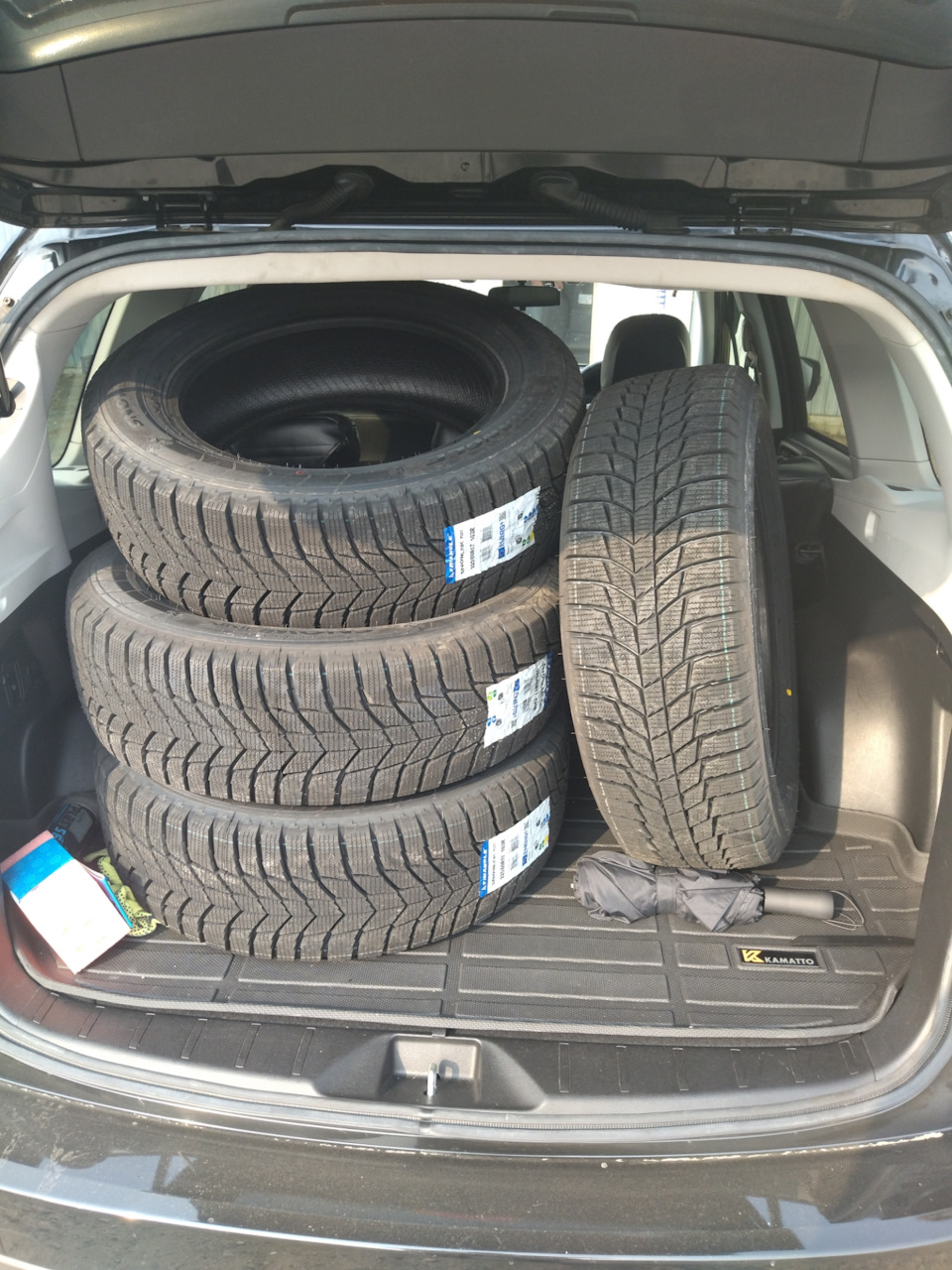 Зимняя резина — Subaru Forester (SJ), 2 л, 2013 года | шины | DRIVE2