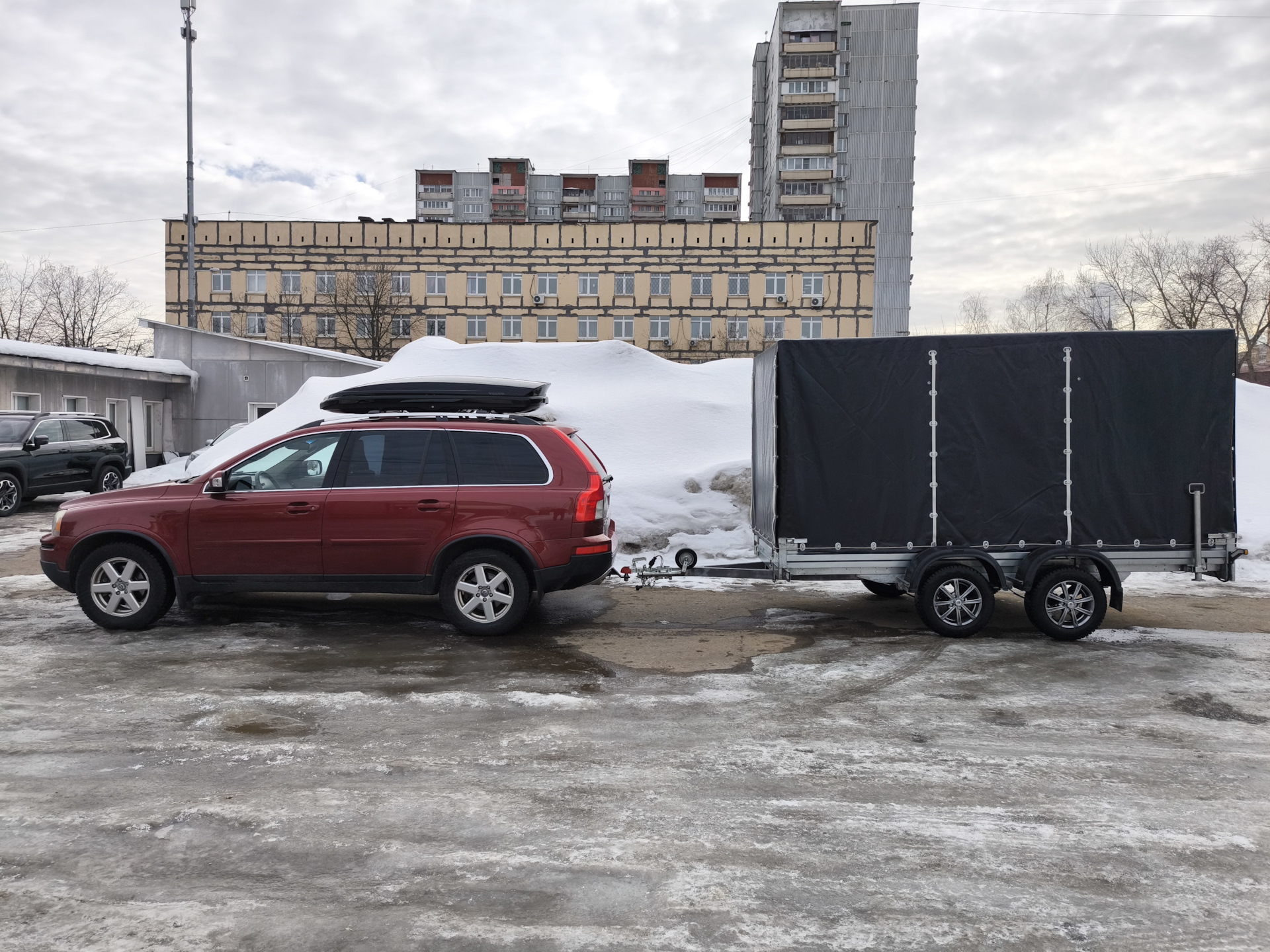 Тент на прицеп — Сообщество «Прицепы» на DRIVE2
