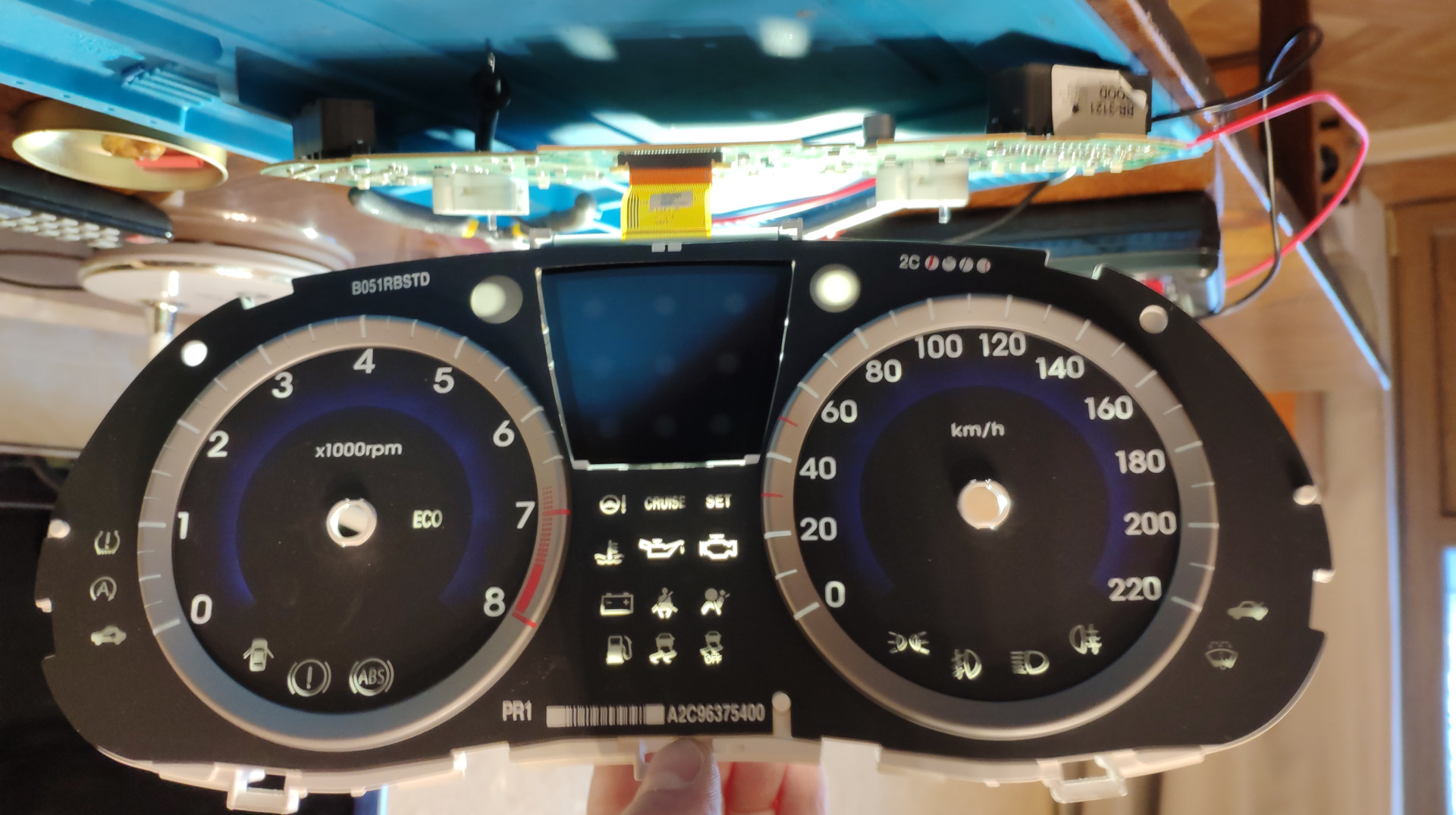 Круиз-контроль для КИА, Солярис. 2-часть Штатная индикация — Hyundai ...
