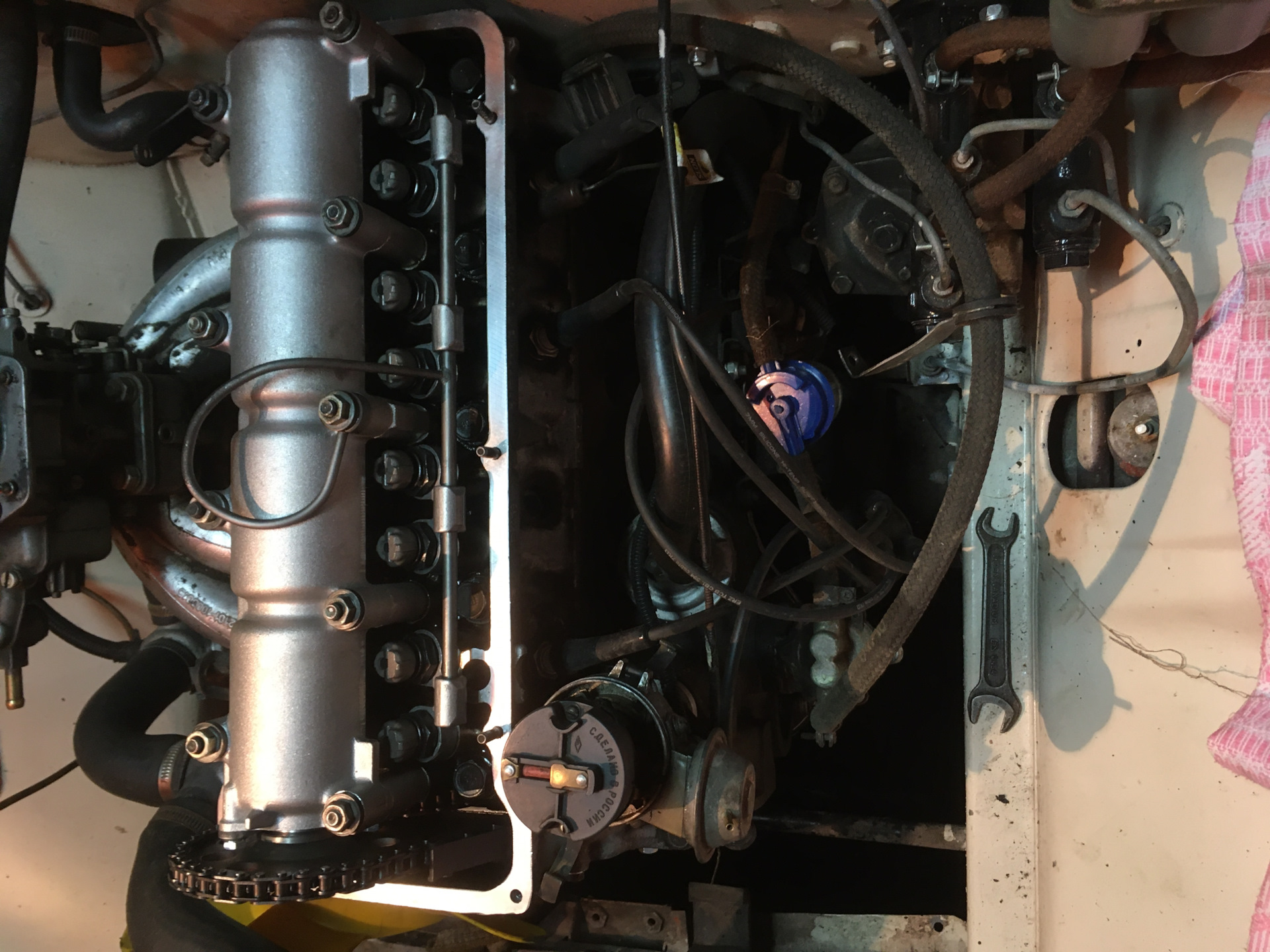 30. Распредвал ваз 21214 на классику + однорядка. — Lada 2101, 1,2 л ...