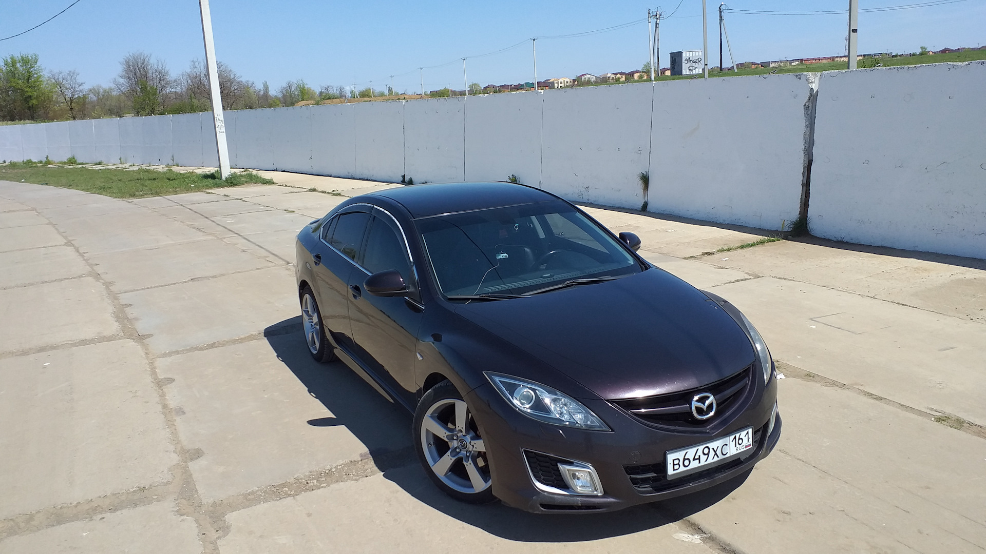 Mazda 6 (2G) GH 2.0 бензиновый 2008 | black cherry на DRIVE2