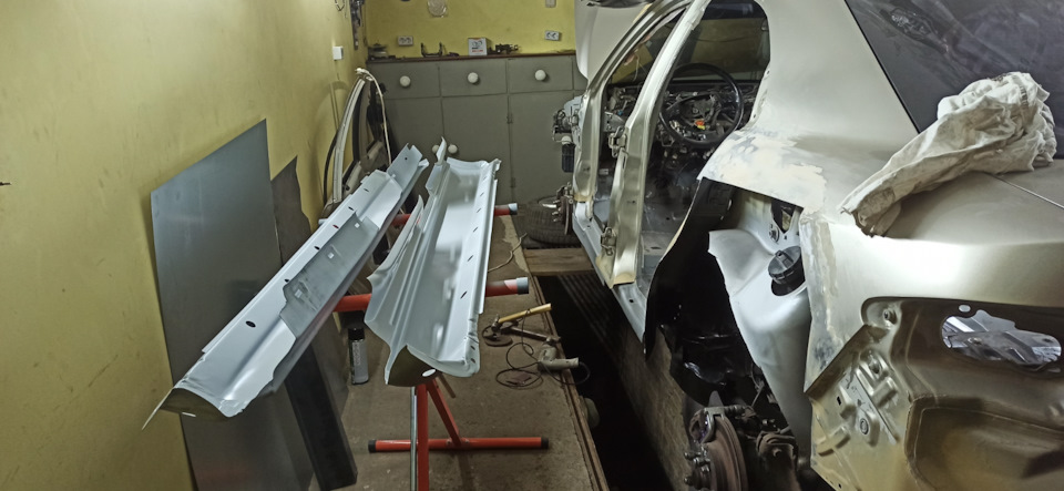 Покраска порогов — Mazda 6 (1G) GG, 1,8 л, 2004 года | кузовной ремонт ...