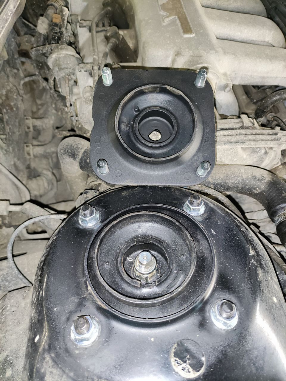 Замена передних стоек (Mazda 626 GE 2.5V6 USA) — Mazda 626 IV, 2,5 л ...