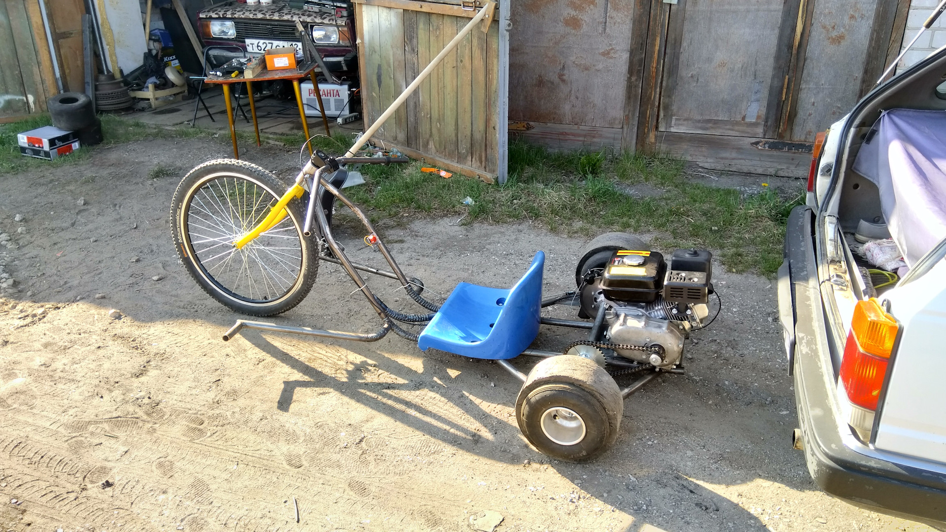 Дрифт трайк своими руками (DIY Drift trike): Чертежи и процесс изготовления  — DRIVE2