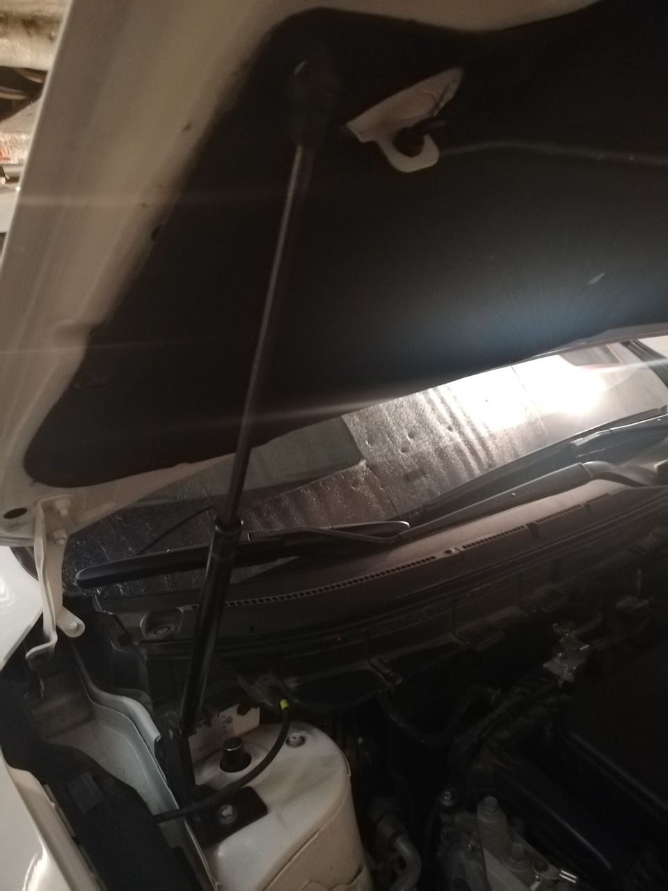 Подкапотка. — Nissan X-Trail III (t32), 2 л, 2017 года | просто так ...