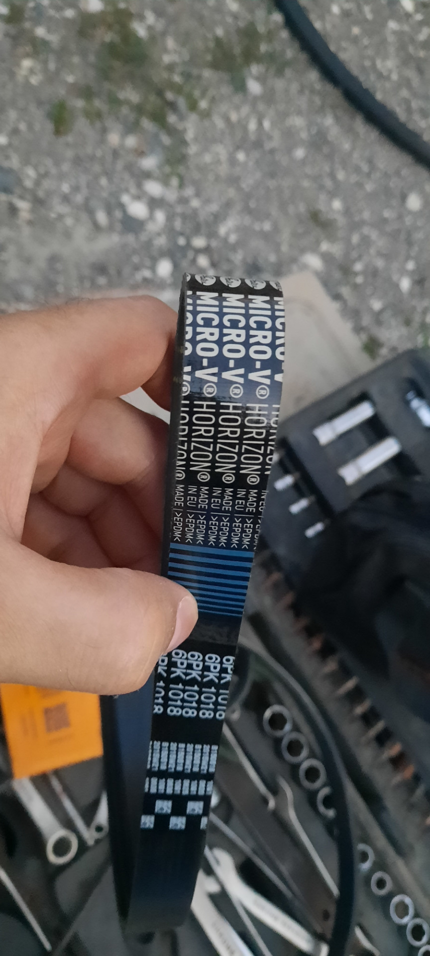 Второй раз меняю ремень генератора — LADA Калина хэтчбек, 1,6 л., 2012 ...