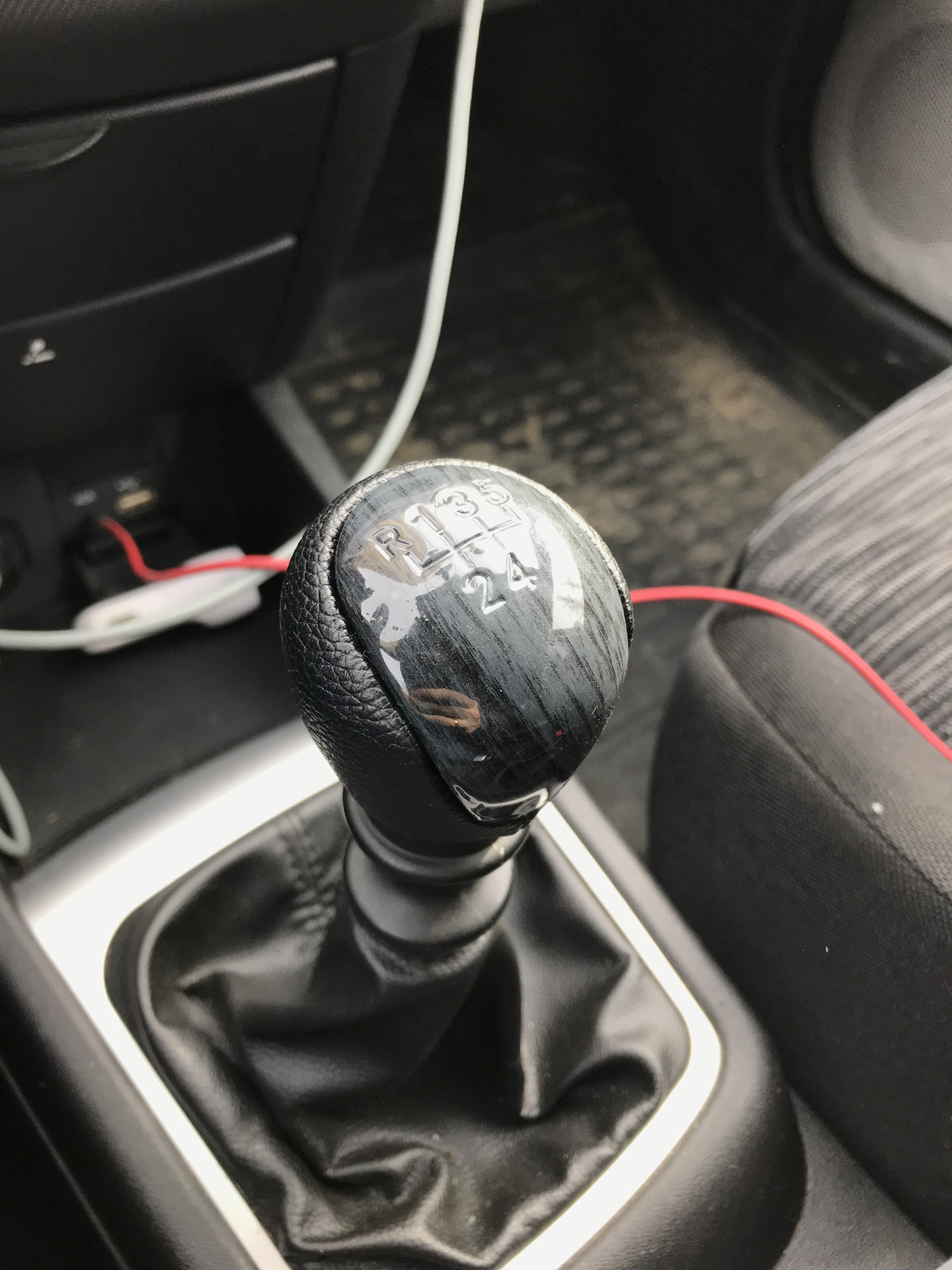 Рычаг МКПП — KIA Ceed (1G), 1,6 л, 2009 года | аксессуары | DRIVE2