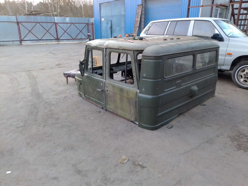 Фото кабины газ 66 спереди Сварка кабины. - ГАЗ 66, 4,3 л, 1987 года стайлинг DRIVE2