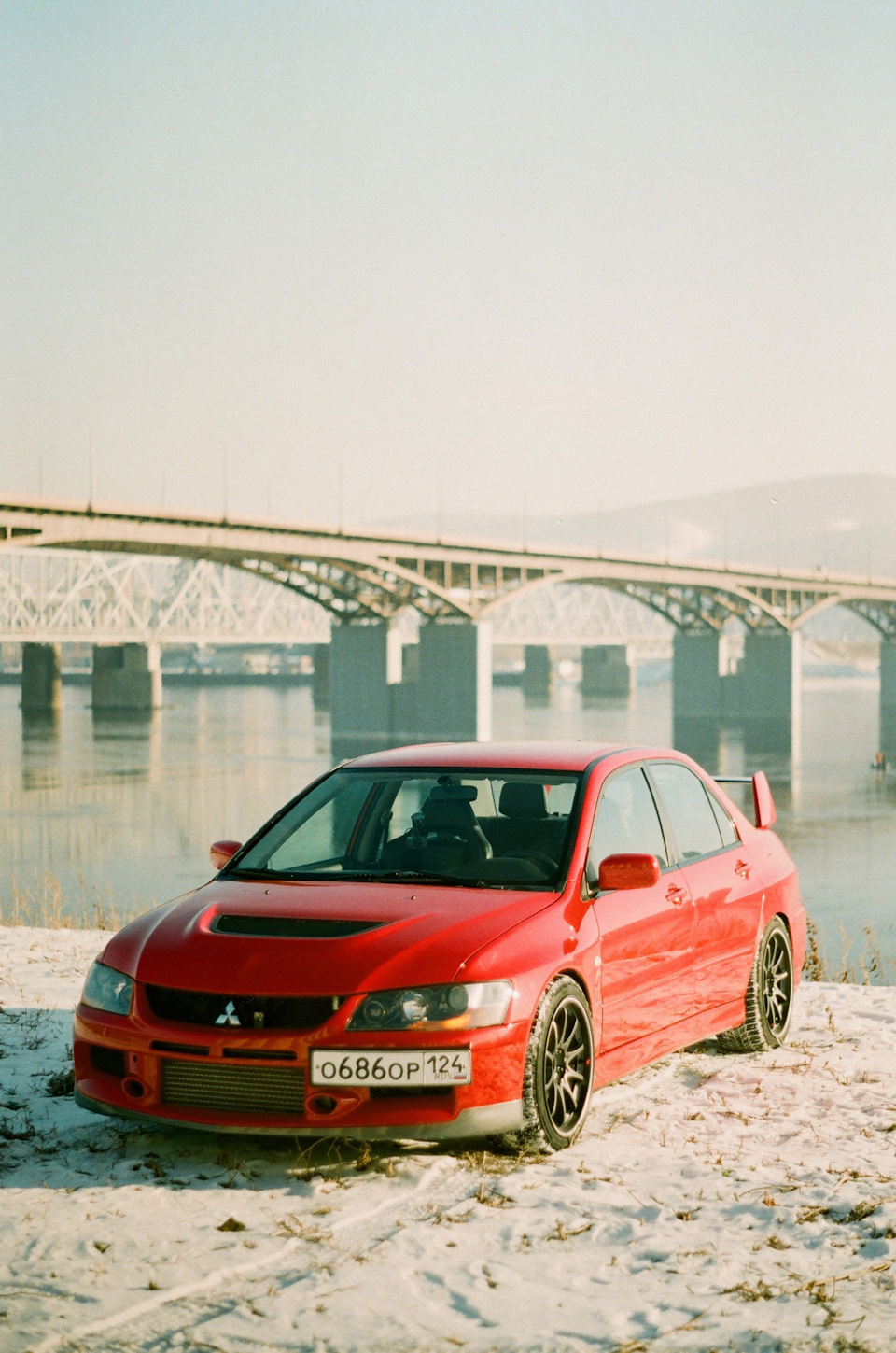 Lancer 9 Evolution Sunset