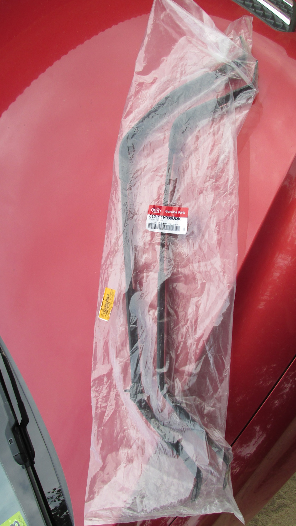 Замена хомутов бензобака. — KIA Ceed (1G), 1,4 л, 2008 года | своими ...