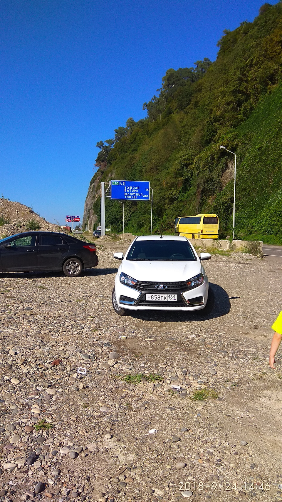 Отдых в Грузии. — Lada Vesta, 1,6 л, 2018 года | путешествие | DRIVE2