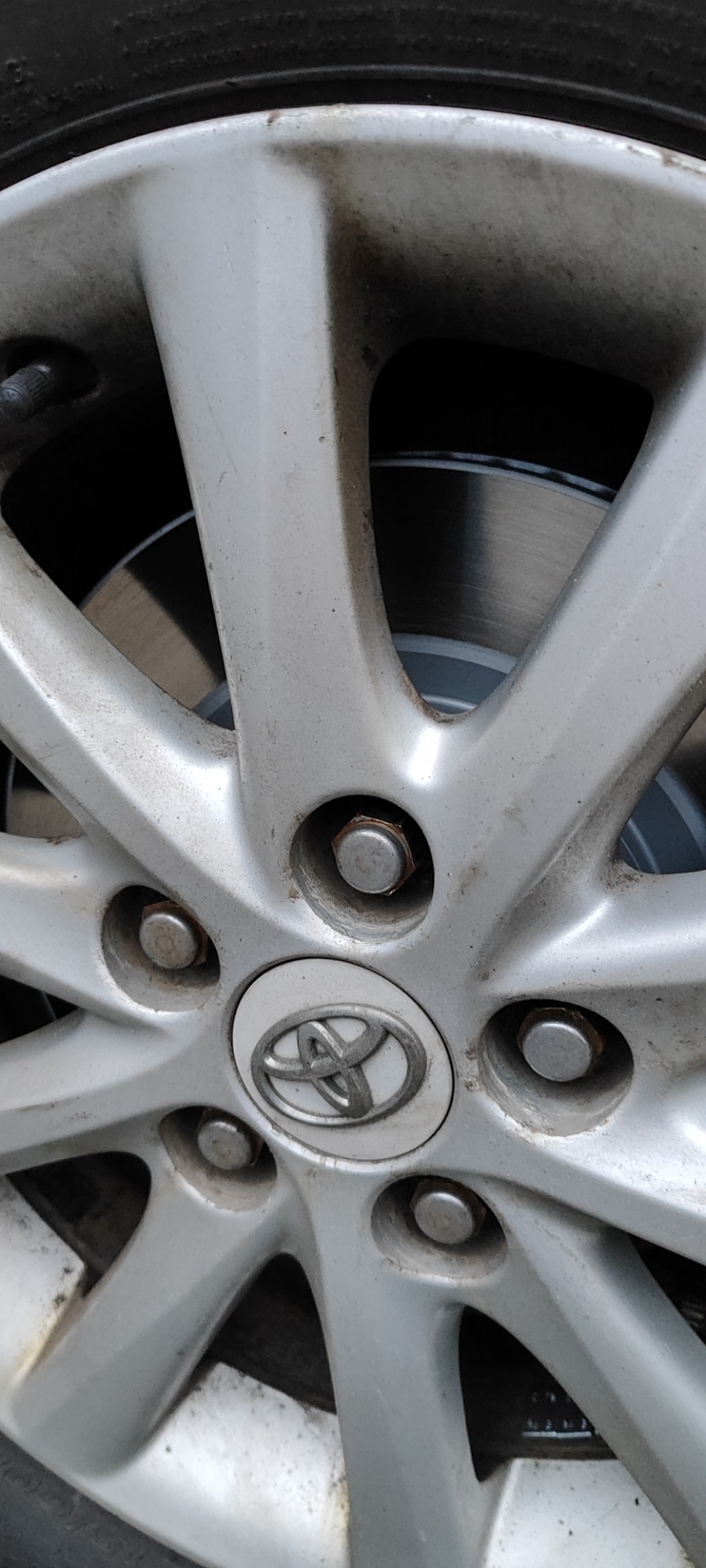 Тормоза — Toyota Camry (XV40), 3,5 л, 2011 года | визит на сервис | DRIVE2