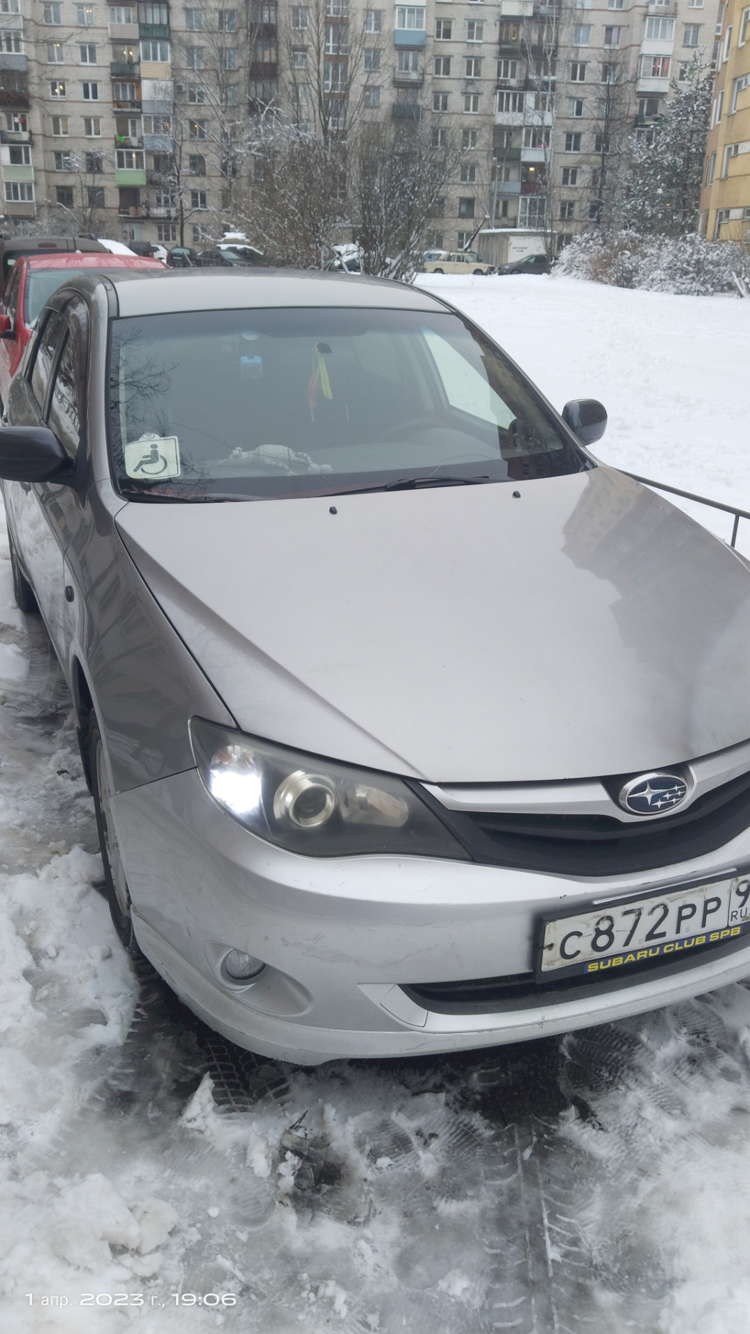 Минус зеркало, плюс пищалки… — Subaru Impreza (GE/GH), 2 л, 2007 года ...
