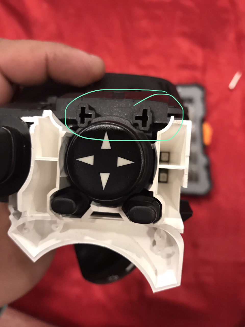 Электроскладывание зеркал — Mercedes-Benz CLK (W209), 3,2 л, 2003 года ...