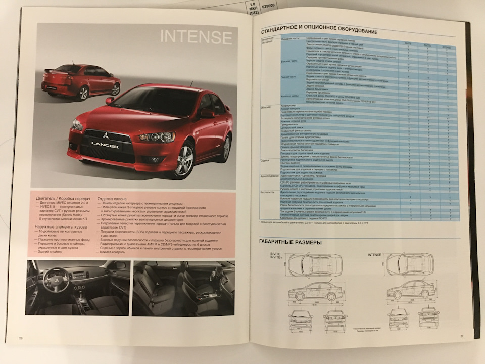 Фото в бортжурнале Mitsubishi Lancer X