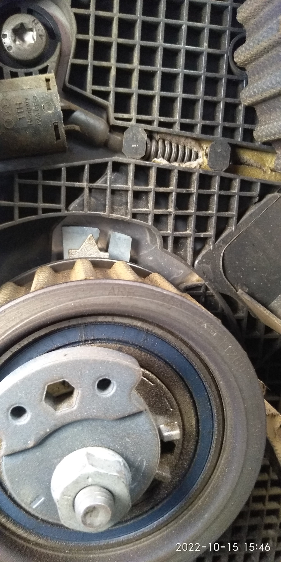 Натяжение ремня ГРМ — Volkswagen Amarok, 2 л, 2013 года | наблюдение ...