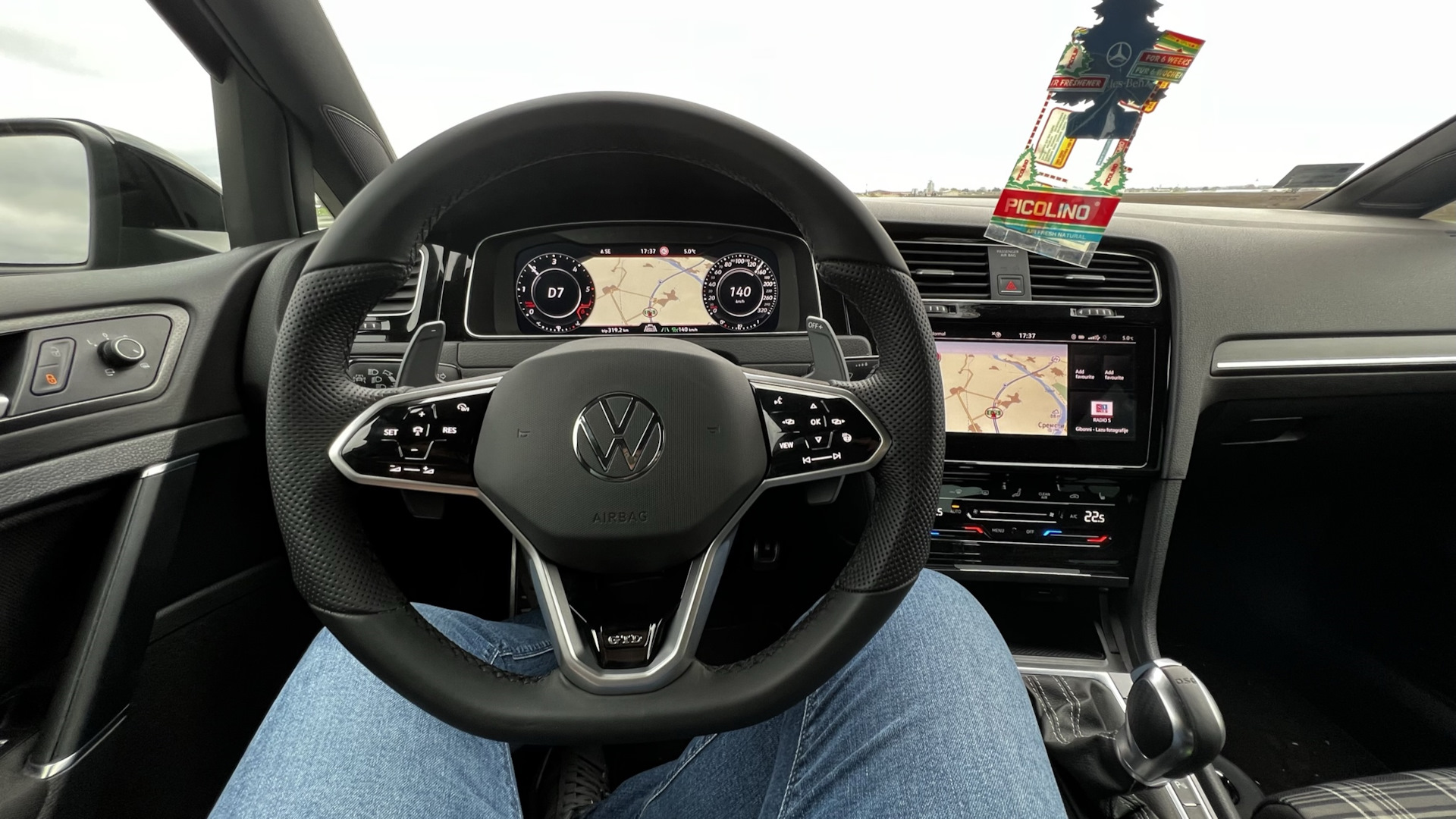 2. Сенсорный руль — Volkswagen Golf GTD (Mk7), 2 л, 2018 года ...