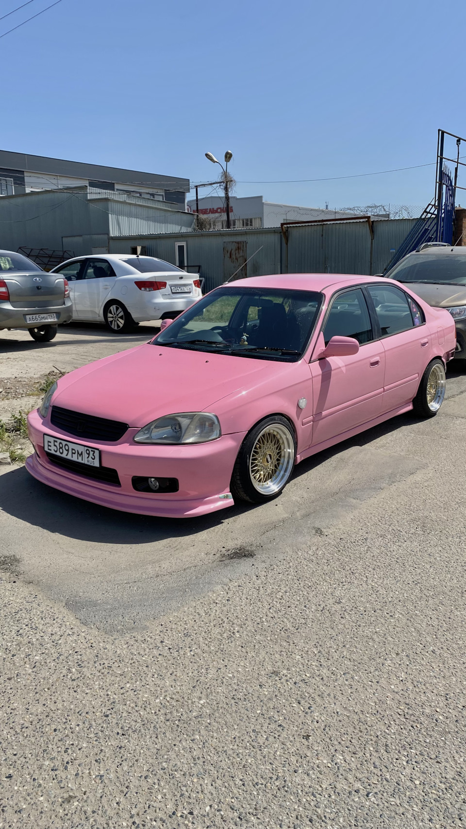 Параметры дисков и резины — Honda Civic Ferio (6G), 1,3 л, 1998 года ...