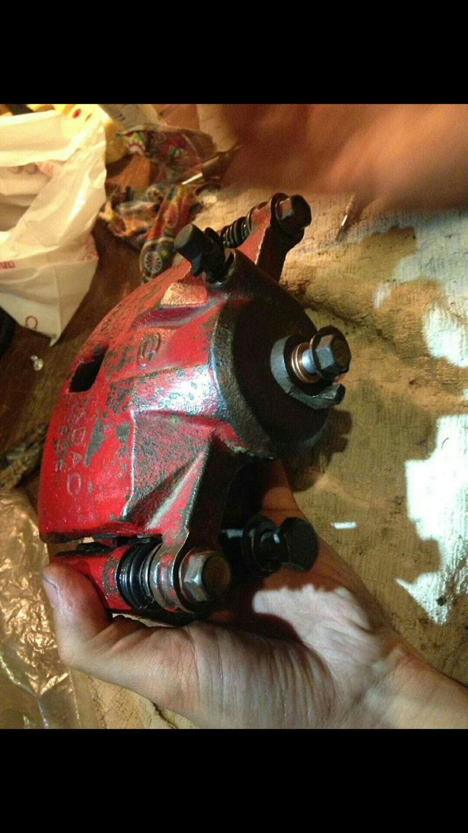 ТО суппортов, замена поршней, шайб и резинок. — DRIVE2