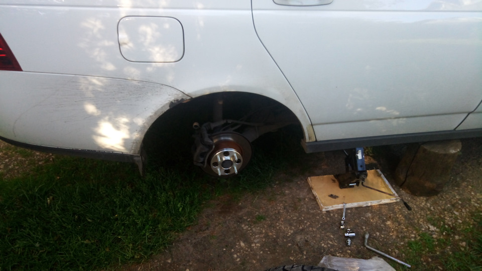 Колесные проставки на приору — Lada Приора седан, 1,6 л, 2014 года ...