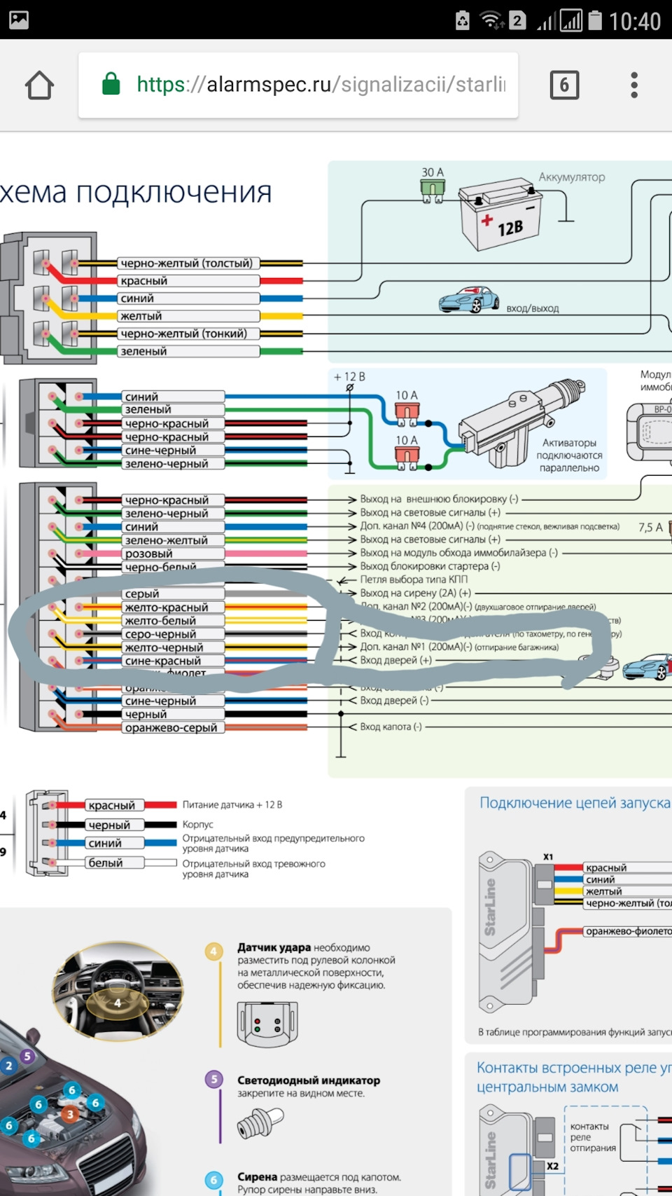 Starline a91 открыта дверь