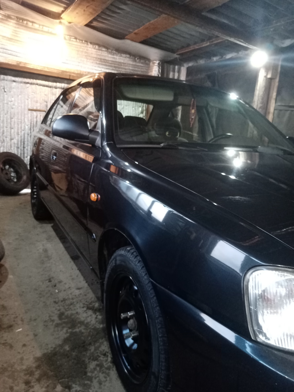 Зимние шины — Hyundai Accent (2G), 1,5 л., 2007 года | шины | DRIVE2